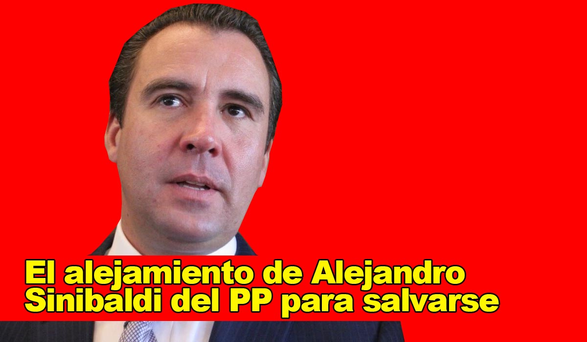 Alejandro Sinibaldi se retira del PP para salvarse